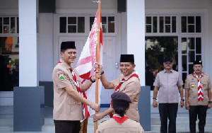 Bawa Nama Aceh Selatan, Kontingen Jamnas Pramuka 2026 Dilepas Bupati Mirwan